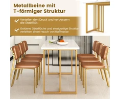 Valgomasis stalas 160 x 60 x 76 cm