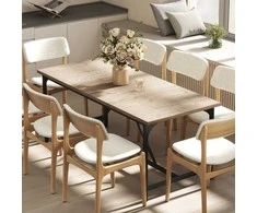Valgomasis stalas 180 x 80 x 75,5 cm