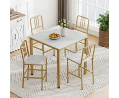 Valgomasis stalo rinkinys 90 x 90 cm 5 vnt.