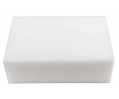 Magic sponge for cleaning stains removes dirt
