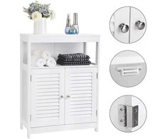 Songmics Vasagle Badezimmerschrank mit offenem Fach