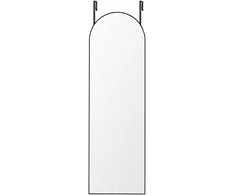 Songmics Veidrodis su aliuminio rėmu 120 x 40 cm