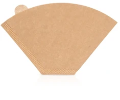Vienkartiniai popieriniai kavos filtrai, rudi, 19 × 12,5 cm, 100 vnt.