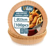 Gruzdintuvė Vilde popieriniai kepimo įdėklai 23 cm, 100 vnt.