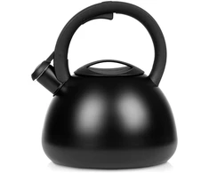 Virdulys su automatiniu švilpuku, juodas, 2,7 l