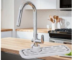 Sink organiser kitchen basket tap shelf