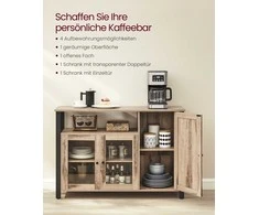 Songmics Virtuvės spintelė 33 × 110 × 75 cm