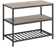 Songmics Vasagle 3 pakopų virtuvės lentyna 60 x 120 x 90 cm pramoninė