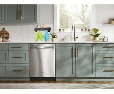 Kitchen wall-mounted shelf organiser hanger