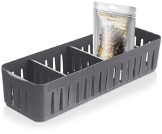 Orion prieskonių dėžutė organizatorius 32x10,5x7 cm pilka