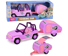 Lean Toys Visureigis su kemperiu rožinis