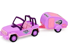 Lean Toys Visureigis su kemperiu rožinis