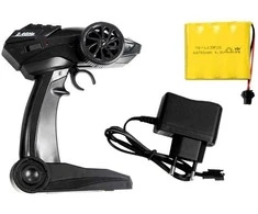 Lean Sport Visureigis su nuotolinio valdymo pultu 4x4 1:18, juoda