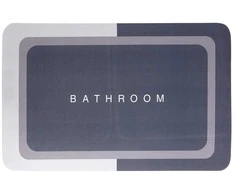 Bathroom Solutions Antyslydžio vonios kilimėlis 79,5x49,5 cm