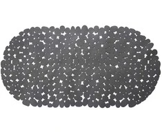 Orion neslystantis vonios kilimėlis 68x34 cm pilkas