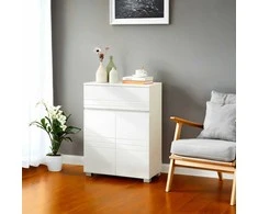 Songmics Spintelė 60x30x80 cm balta
