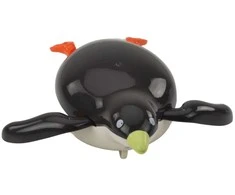 Lean Toys Vonios žaislas pingvinas 14,5 cm