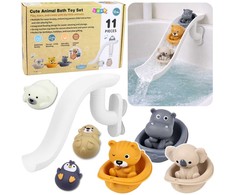 Lean Toys Vonios žaislų rinkinys 11 vnt.