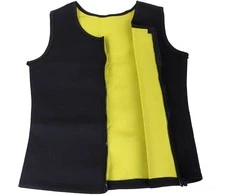 Men's neoprene fitness shirt for weight loss