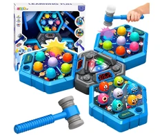 Lean Toys Whack-A-Mole žaidimas 37 × 33 × 5 cm