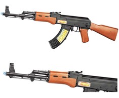 Lean Toys Žaislinis AK-47 Automatas su Šviesos ir Garso Efektais, 68,5 cm