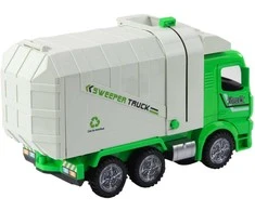 Lean Toys Žaislinis šiukšliavežis su šviesomis ir garsais 28 cm
