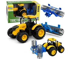 Lean Toys Žaislinis traktorius 1:24