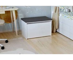 Žaislų dėžė balta