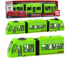 Lean Toys Žalias metro modelis su šviesomis ir garsais 1:16