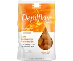 Activeshop Žemoje temperatūroje besilydantis vaškas depiliacijai Starpil, natūralus, 1kg