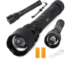 Žibintuvėlis Bailong BL-P59-2-P50 su CREE XHP50 dioda ir zoom funkcija