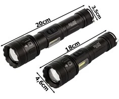 Žibintuvėlis Bailong L-27 su LED CREE XHP160