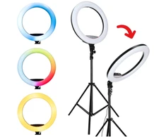 Žiedinė LED lempa 45 cm