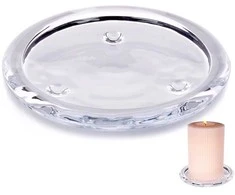 Nežinomas Žvakidė ACC300570, stiklas, 1.5 cm, skaidri