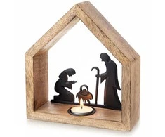 Orion Tealight žvakidė Nativity Scene MANGO 20x6x22 cm
