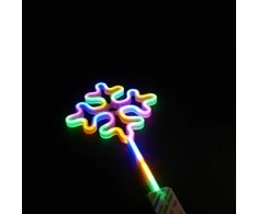 LED neoninė lazdelė snaigė