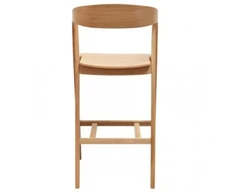 ALDO WOODEN (63cm) ąžuolinė pusbario kėdė : Apdaila - Aliejuota bespalviu linų sėmenų aliejumi