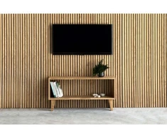 CLOSE (100cm) ąžuolinė spintelė : Apdaila - Aliejuota bespalviu linų sėmenų aliejumi