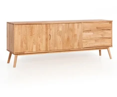 FUTURA 200cm Ąžuolinė komoda : Apdaila - Be apdailos