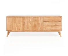 FUTURA 200cm Ąžuolinė komoda : Apdaila - Be apdailos