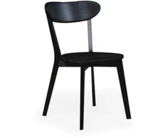 ISKU Juodas WOODEN kėdė