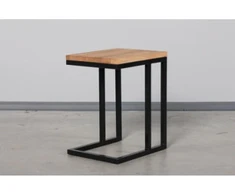 SELECT ąžuolinis 35x45x65 šoninis staliukas : Apdaila - Be apdailos
