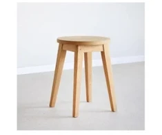 STOOL ąžuolinė taburetė : Apdaila - Be apdailos