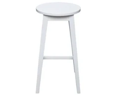 STOOL Baltas ąžuolinė baro (69cm) taburetė