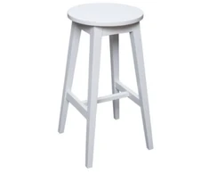 STOOL Baltas ąžuolinė baro (69cm) taburetė