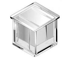 Deltaoptical Dengiamieji stikliukai preparatams 24x24 mm