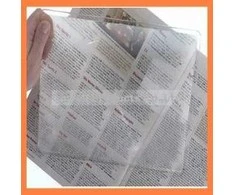 Žiūronai IDD Didinamasis stiklas 3x plastikinis A4 formato dydžio