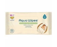 Aqua Water Wipes Aqua Vanduo Wipes AQUA WIPES drėgnos servetėlės 12 vnt. AQW12F12P