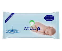 AQUA WATER WIPES drėgnos servetėlės 50 vnt., 2002102
