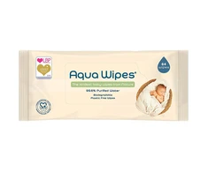 Aqua Water Wipes Aqua Vanduo Wipes AQUA WIPES drėgnos servetėlės 64 vnt. AQW64F